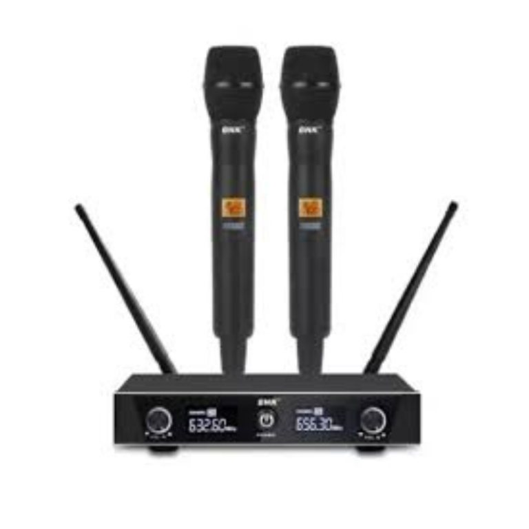 Reliable BNK ES 400 Microphone 4-Channel UHF Wireless System for Events