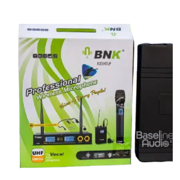 High-Power BNK X35 HTLP Wireless Microphone UHF Diversity System