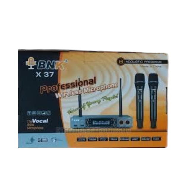 Reliable BNK X37 Wireless Microphone UHF Handheld Vocal System