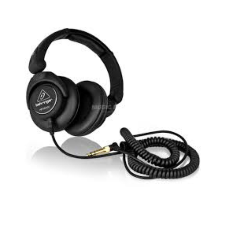 Behringer HPX6000 Headphones DJ & Studio Closed-Back Monitoring Headphones