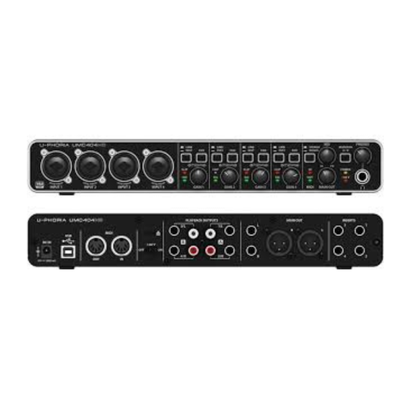 Professional Behringer UMC404HD Audio Interface 4-Channel USB Recording Interface