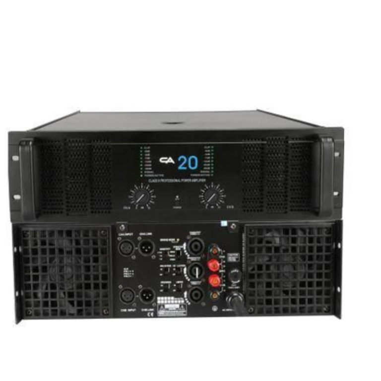Crest Audio CA20 Power Amplifier High-Output Professional Touring PA Amplifier