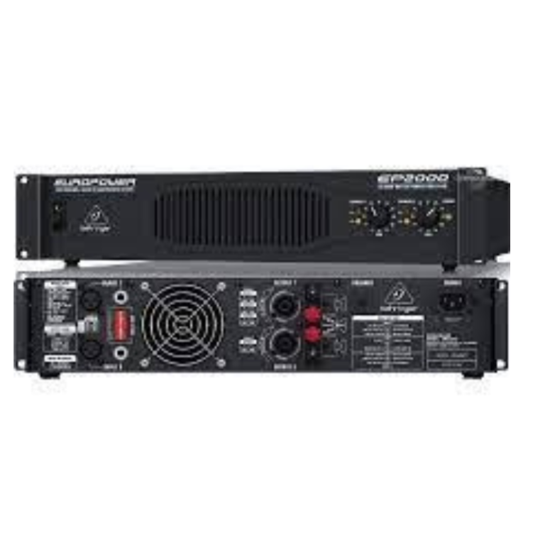 Behringer Europower EP2000 Power Amplifier Professional 2000W Stereo PA Amplifier
