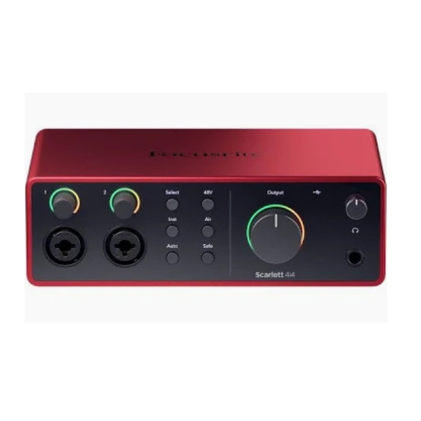 Compact Focusrite Scarlett Solo 3rd Gen Audio Interface USB Recording Interface