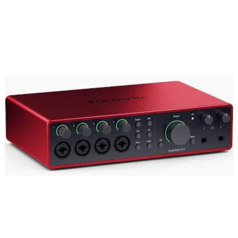 Versatile Focusrite Scarlett 8i6 Audio Interface Multi-Input Studio Recording Interface