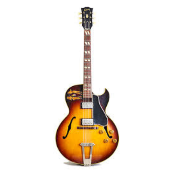Gibson Semi-Hollow Electric Guitar Warm Jazz & Blues Tone with Humbucker Pickups