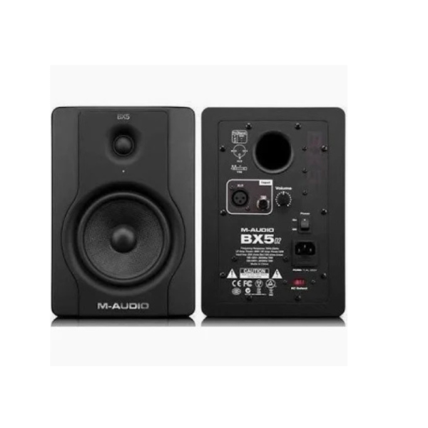 M-Audio BX5 D2 Studio Monitor Compact 5-Inch Powered Speaker for Home Studios