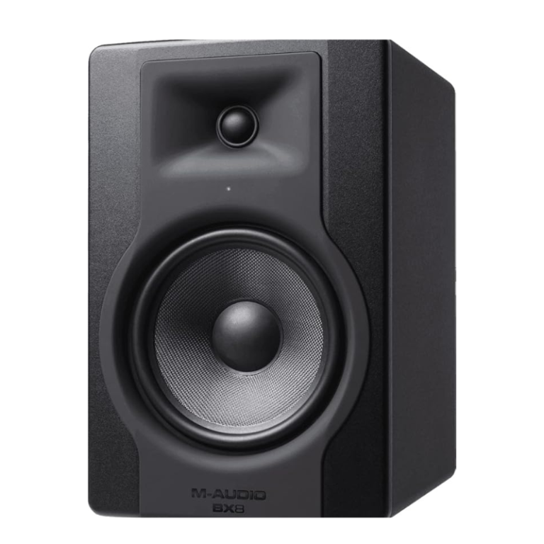 M-Audio BX8 D3 Studio Monitor 8-Inch Powered Speaker for Deep Bass Mixing