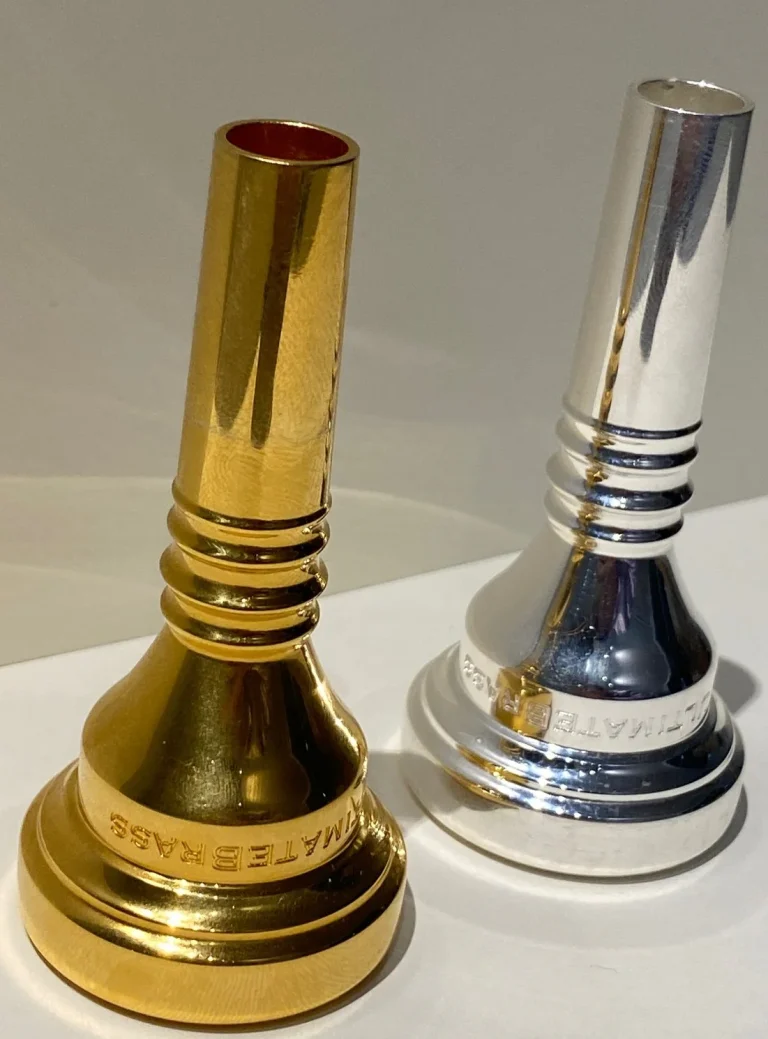 Euphonium Mouthpiece Large Shank Brass Mouthpiece for Warm Concert Band Tone