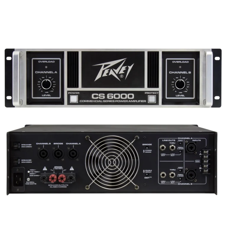 Peavey CS6000 Power Amplifier High-Power Professional Touring PA Amplifier