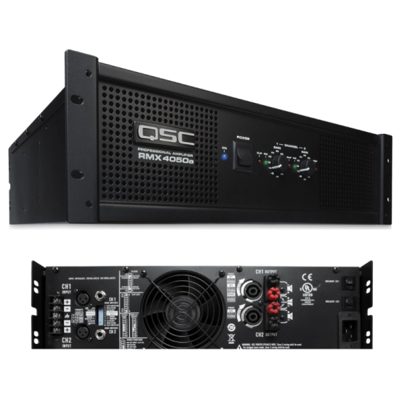 QSC RMX 4050 Power Amplifier High-Power Professional 3U Touring Amplifier