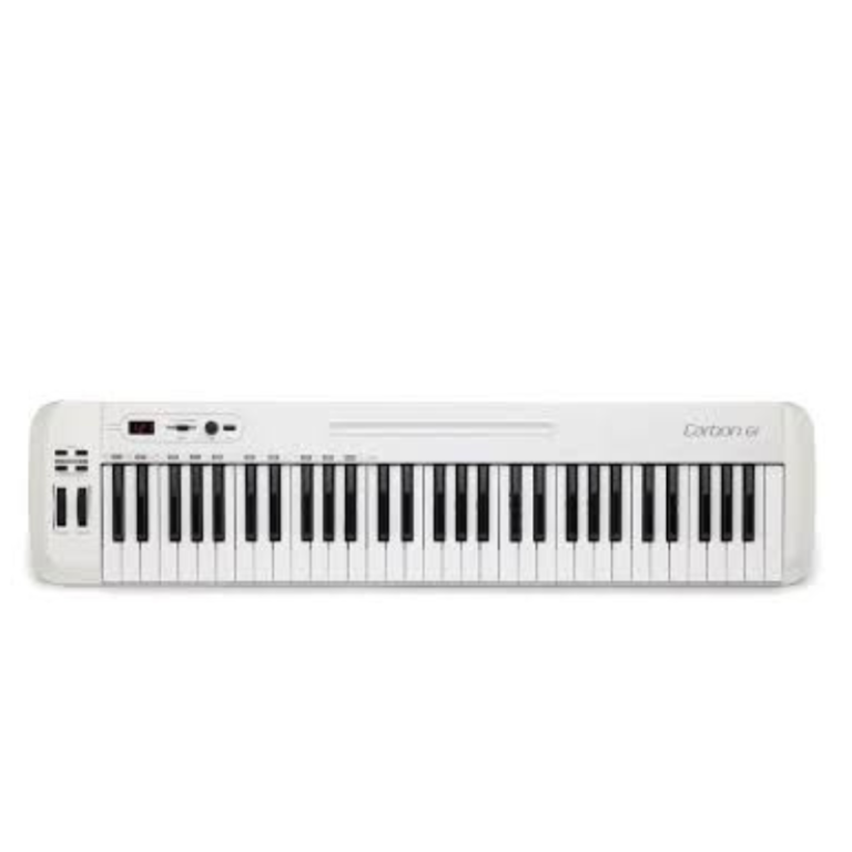 Samson Graphite 61 MIDI Keyboard 61-Key Semi-Weighted Controller with Pads & Faders