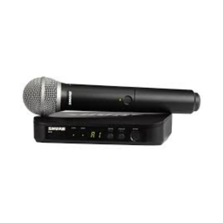 Professional Shure BLX4/PG58 Microphone UHF Wireless Vocal System for Live Sound