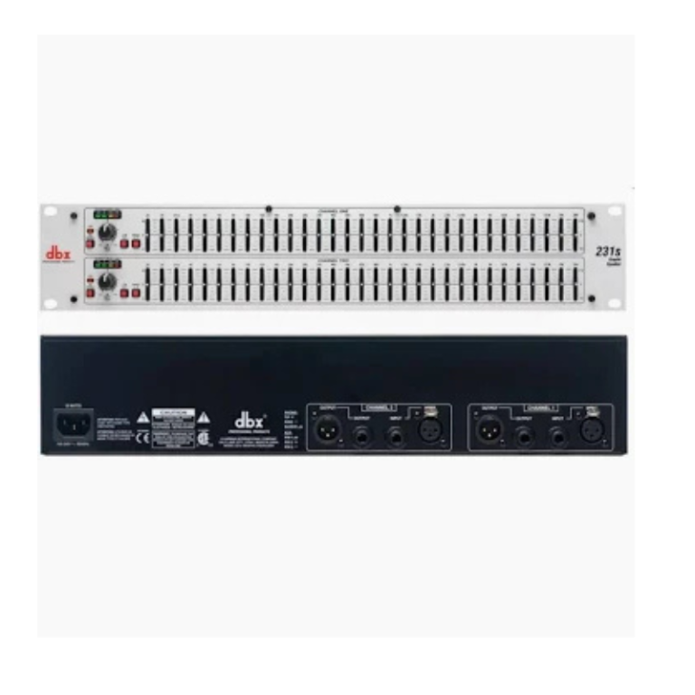 Advanced DBX 231 Sub Sound Processor 31-Band Stereo Graphic Equalizer