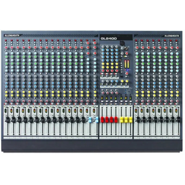 Allen & Heath GL2400-24 Mixer – Ultimate 24 Channel Live Console for Pro Audio