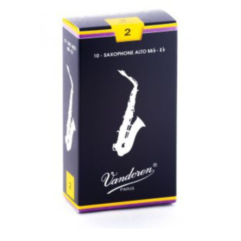 Vandoren Alto Saxophone Reeds Professional Alto Sax Reeds for Warm Tone & Control