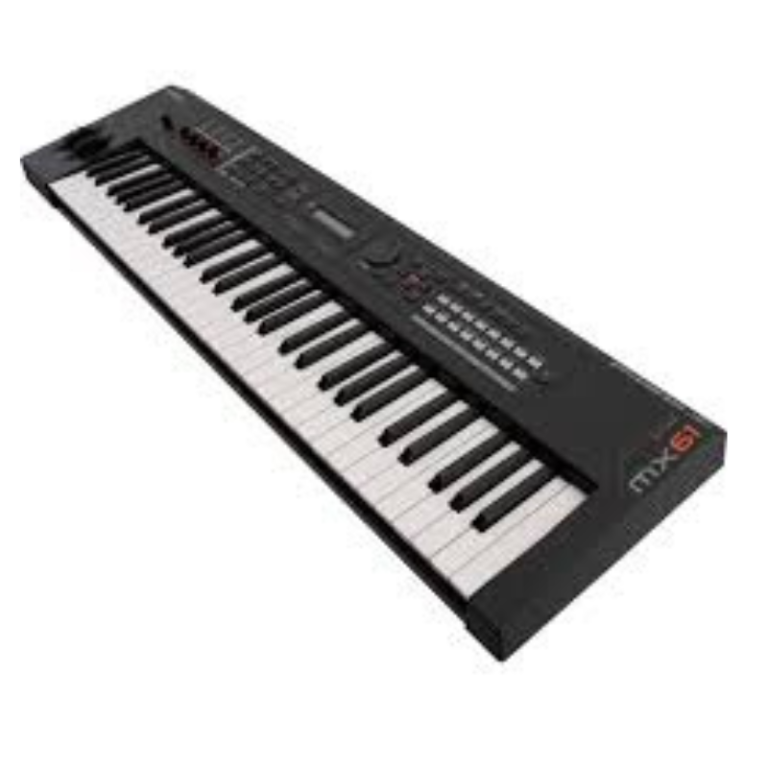 Yamaha MX61 MIDI Keyboard 61-Key Synthesizer with Motif XS Sounds & DAW Control