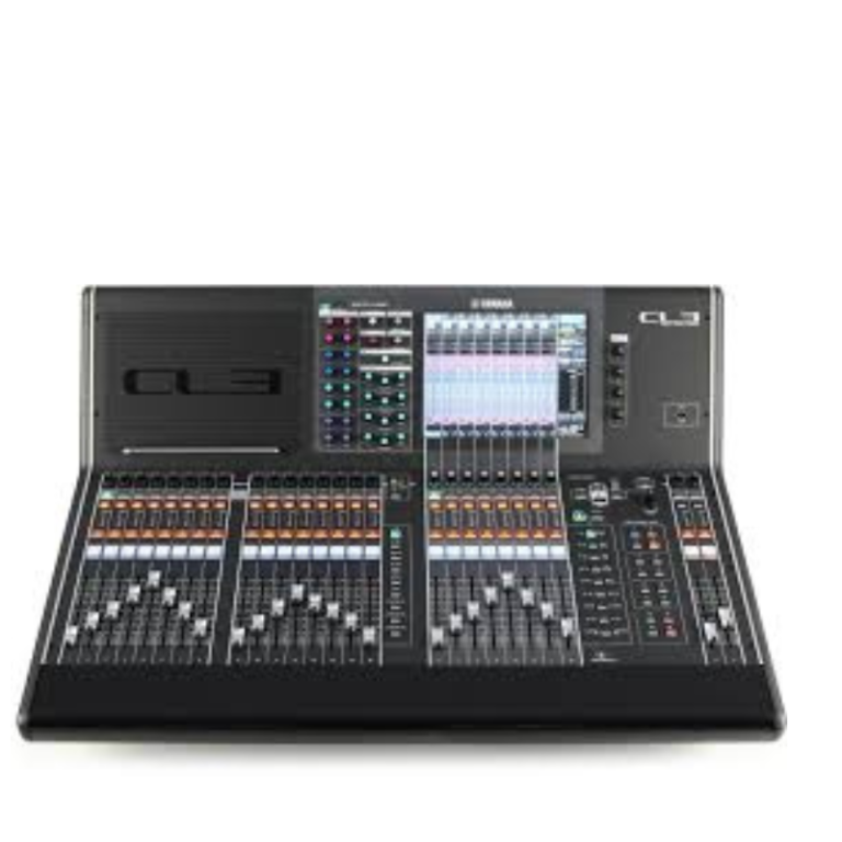 Professional Yamaha CL3 Mixer 64-Channel Digital Console for Live Sound & Touring