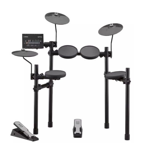 Yamaha DTX402 Electronic Drum Kit Compact Digital Drum Set with Training Features