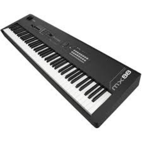 Yamaha MX88 MIDI Keyboard 88-Key Weighted Synthesizer with Motif XS Sounds
