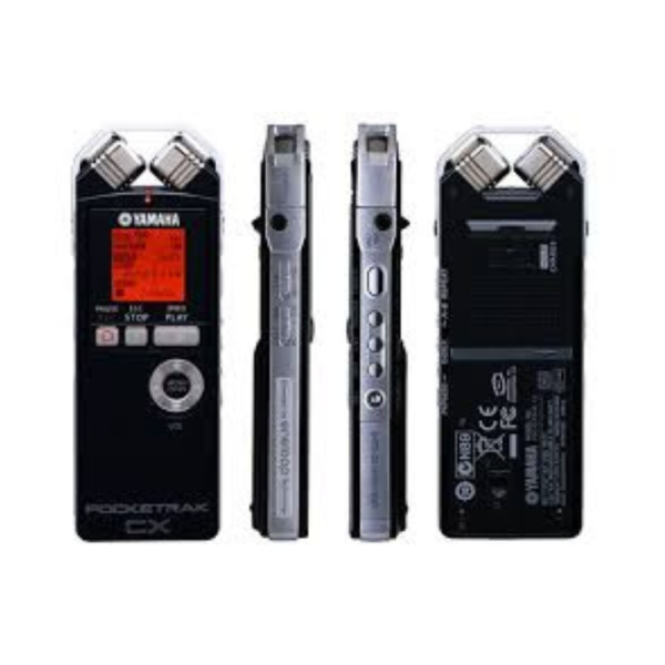 Compact Yamaha Pocketrak Recorder Professional Portable Digital Audio Recorder