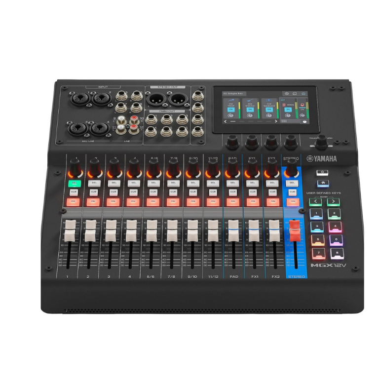 Yamaha MG12 Mixer Professional 12-Channel Analog Mixer with D-PRE Preamps