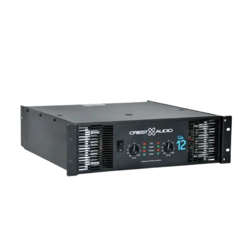 Crest Audio CA12 Power Amplifier High-Output Professional Touring PA Amplifier