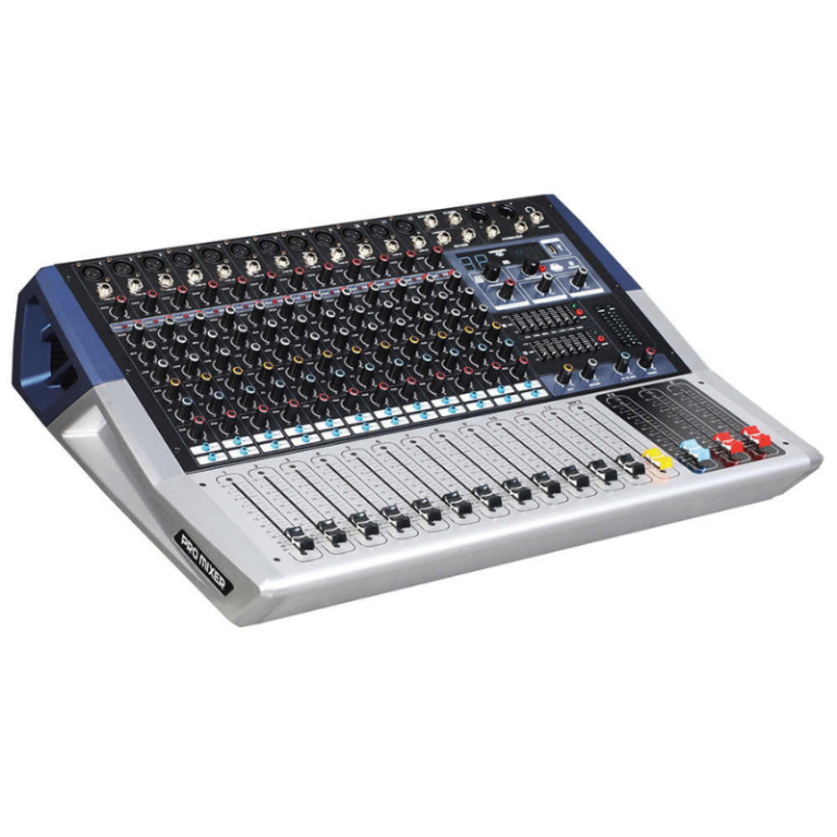 Pro KV120 Powered Mixer 12-Channel Built-in Amplifier PA Mixing Console