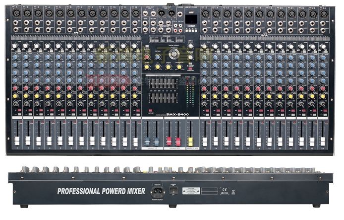 Soundcraft SMX 2400 Mixer Professional 24-Channel Analog Mixing Console